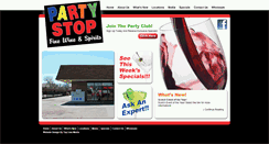 Desktop Screenshot of partystops.com